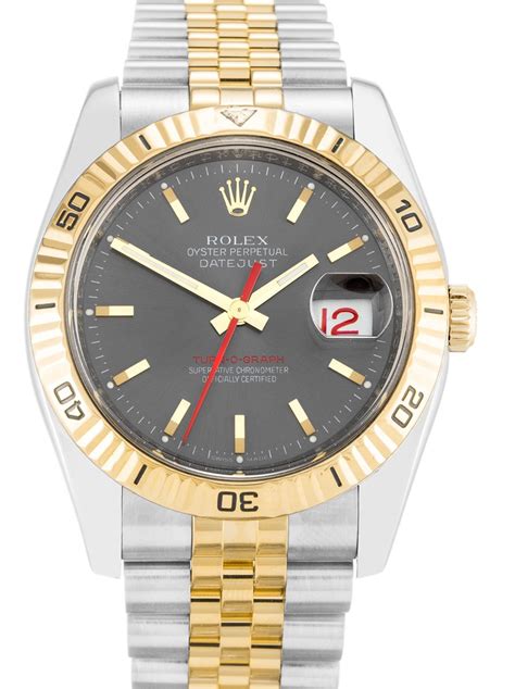 Rolex Datejust Ref Turn O Graph Mm