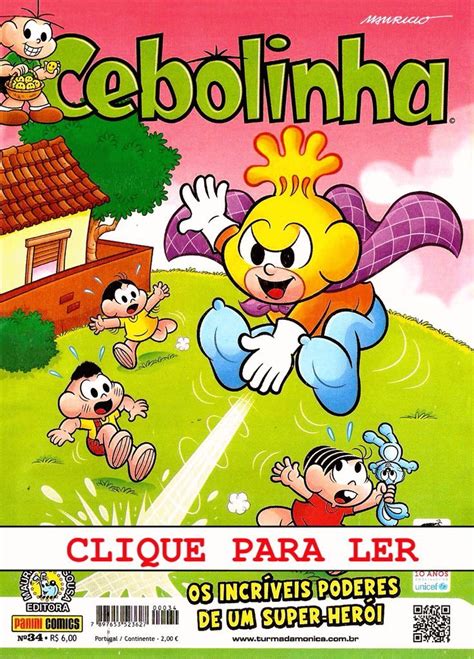 Gibi do Cebolinha Nº34 Editora PANINI Turma da Mônica em 2022