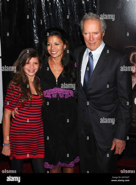 Clint Eastwood Wife Dina And Daughter Morgan At The New York Film Festival Centerpiece