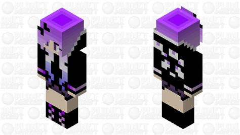 Purple Panda Minecraft Skin