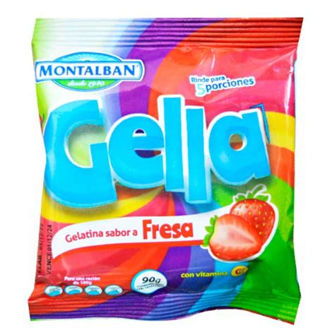 GELATINA FRESA MONTALBAN 90GR SEGOMARKET