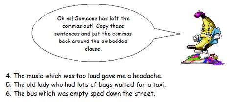 Embedded Clause Parenthesis 6 Of The Best Resources For Ks2 Spag
