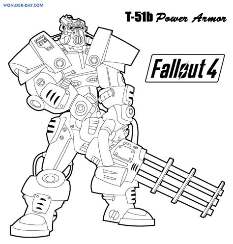 20+ Fallout Coloring Pages - BasharTytus