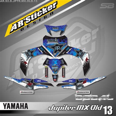 Decal Sticker Full Body Jupiter Mx Old Sticker Full Body Jupiter Mx