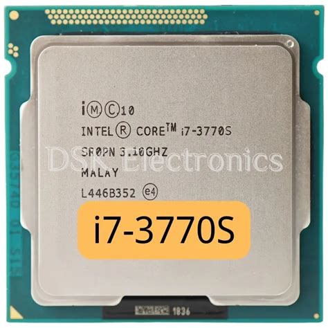 Процессор Intel Core i7-3770S i7 3770 S i7 3770 S 3,1 ГГц ...