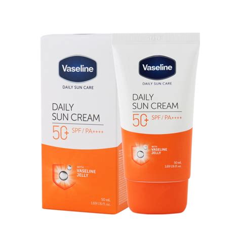 Vaseline Daily Sun Care Daily Sun Cream With SPF 50 50 Ml Lazada