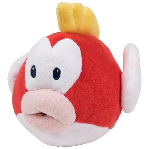 Super Mario Bros Cheep Cheep 6 Plush Toy Fruugo Ae