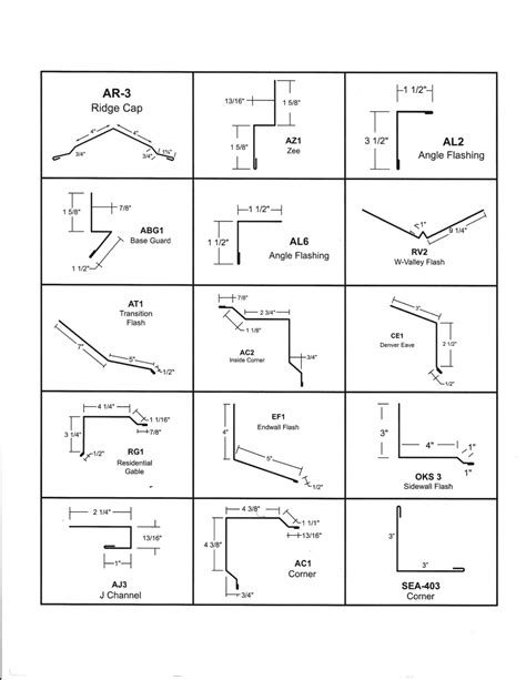 Roofing And Siding Metal Trim Ok Metals