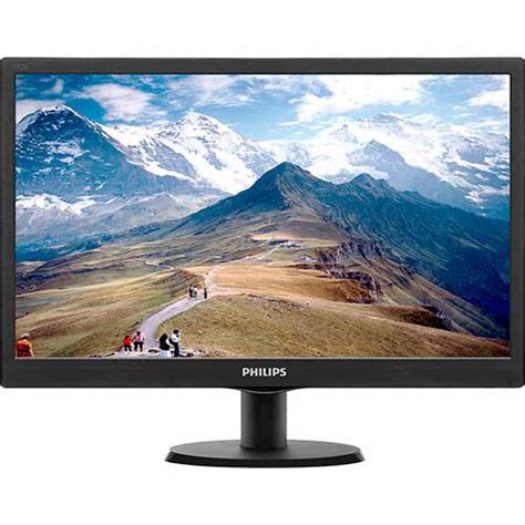 Tudo Sobre Monitor LED 18 5 Widescreen Philips 193V5LHSB2 HD