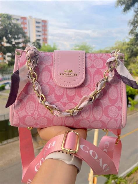 Pin On Lost Cherry In 2024 Pink Coach Purses Purses Girly Bags