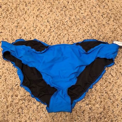 Swimsuits For All Swim Nwt Swimsuits For All Blue Ruffle Bikini