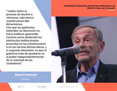 Inemexico On Twitter Intervenci N De Adamprzeworski En La