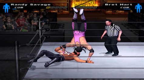 Hctp Randy Savage Vs Bret Hart Single Match Walkthrough Gameplay