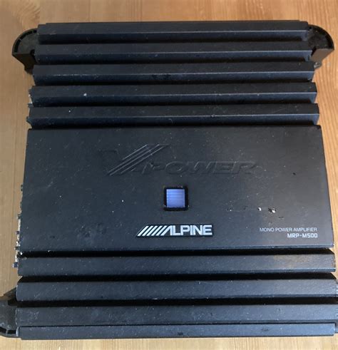 Alpine Mono Power Amplifier Mrp M Ngseodfseo