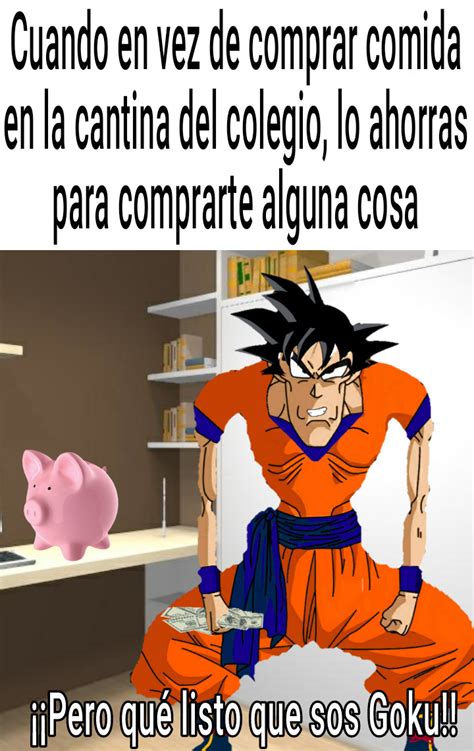 Que Listo Sos Goku Meme Subido Por Benke 360 Memedroid