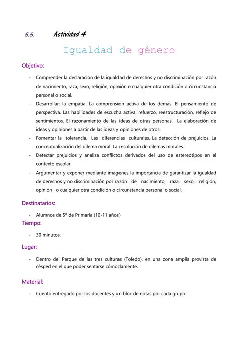 Gymkana los derechos del niño PDF