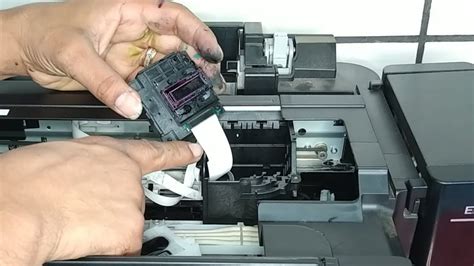 COMO remover a CABEÇA de impressão da epson L380 para limpeza ou troca