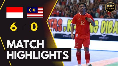 Highlights Timnas Futsal Indonesia Vs Malaysia • Friendly International Match Youtube