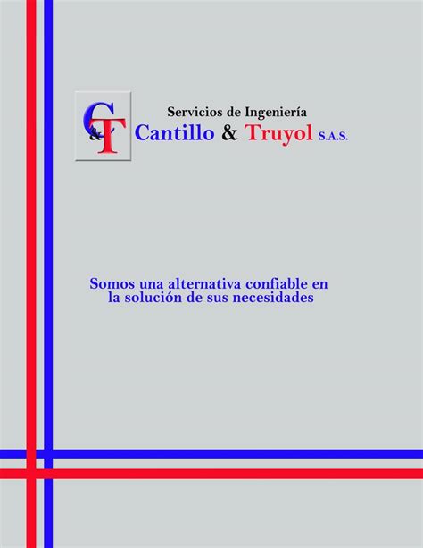 Calam O Portafolio De Servicios Cy T