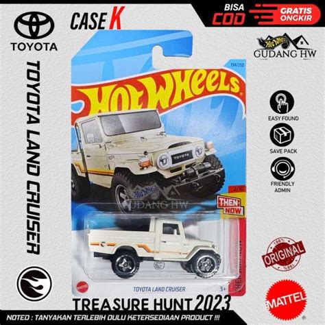 Promo Hot Wheels Toyota Land Cruiser Treasure Hunt Lot K Diskon