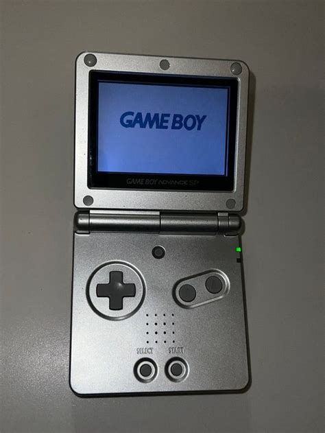 Nintendo Game Boy Advance SP Konsole Silber OK Kaufen Auf Ricardo