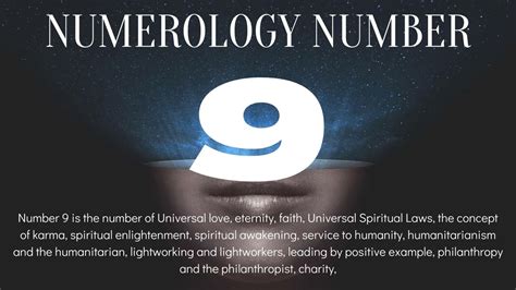 Numerology Number 9 Youtube