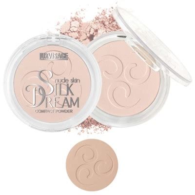 LUX visage Silk dream Пудра Nude skin тон Фарфоровый