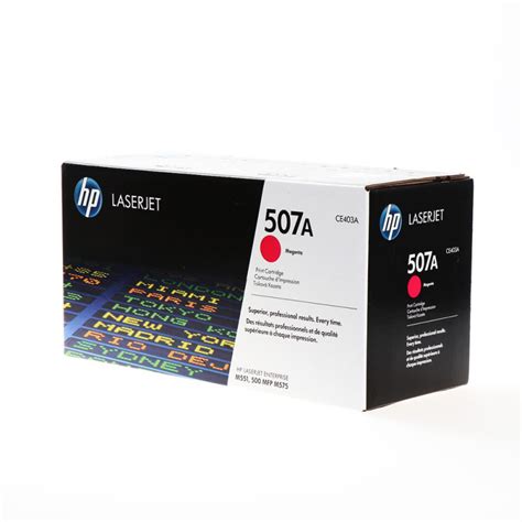 TONER ORIGINAL HP 507A CE403A MAGENTA