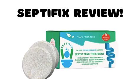 Septifix Review - Best Septic Tank Tablets Available? - YouTube