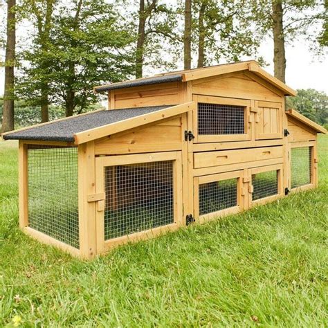 Bb Loisir Cage Clapier Enclos Lapin Ext Rieur En Bois Haute Qualit