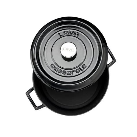 Saucepan Cast Iron Cm Trendy Range Black Lava Brand