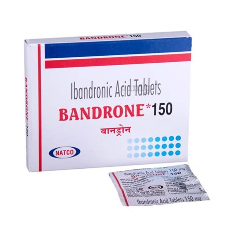 Ibandronic Acid Bandrone Ibandronate Mg Tablets Prescription