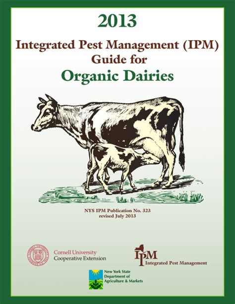 Integrated Pest Management Guide For Organic Dairies