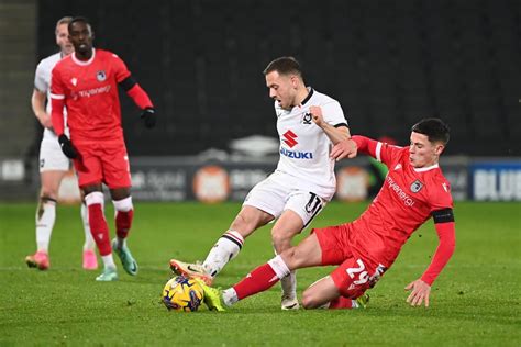 Toby Locks Mk Dons Player Ratings After The Draw With Grimsby Town