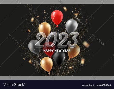 Happy new year banner Royalty Free Vector Image