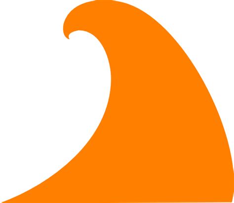 Orange Wave Png Free Download Png Mart