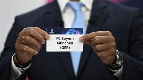 Viertelfinal Auslosung Der Champions League Bayern Trifft Auf Man City