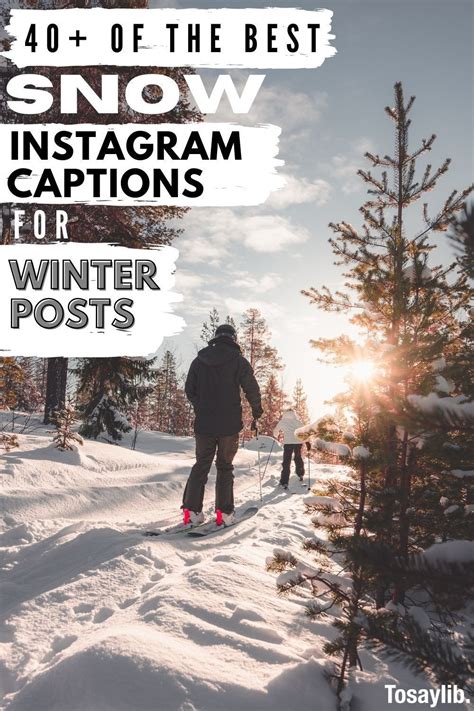 Snow Captions For Instagram Artofit