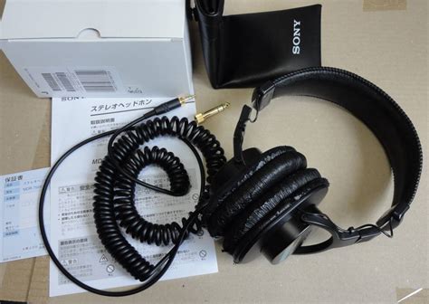 Yahooオークション Sony ソニー ステレオヘッドホン Mdr 7506 スタ