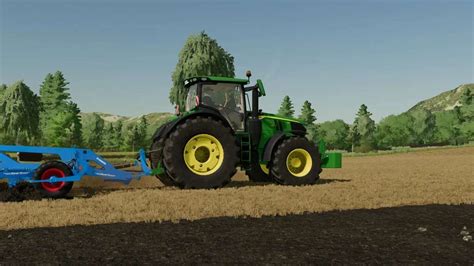 John Deere 6r Extra Large Frame V10 Fs22 Mod Farming Simulator 22 Mod