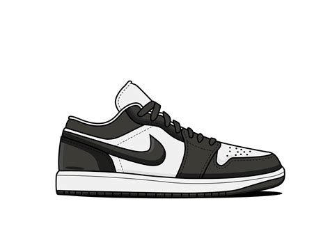 Nike Air Jordan Shoe Vector Art by Md on Dribbble