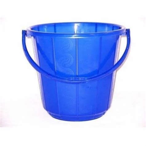 Blue L Plastic Buckets For Home At Rs In Kolkata Id