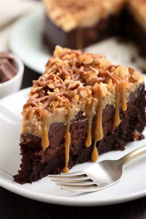 German Chocolate Cheesecake