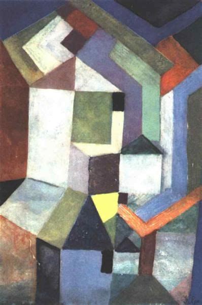 Pious Northern Landscape 1917 Paul Klee WikiArt Org Arte Cubista