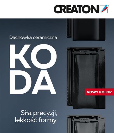 Dach Wka Ceramiczna Creaton Koda Homekoncept