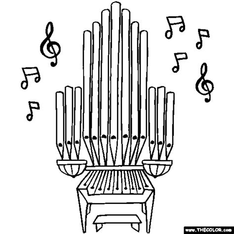Pipe Organ Cartoon