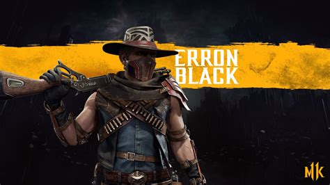 Erron Black MK11 Minecraft Skin