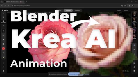 Generate AI Render Animation With Krea AI From Blender YouTube