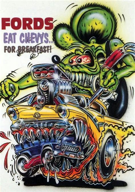 Pin By Rob Pearson On Ads Art For Gearheads Rat Fink Rats Ed Roth Art