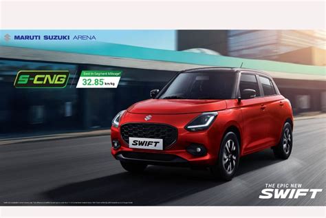 Maruti Suzuki Launches The Epic New Swift S Cng Most Fuel